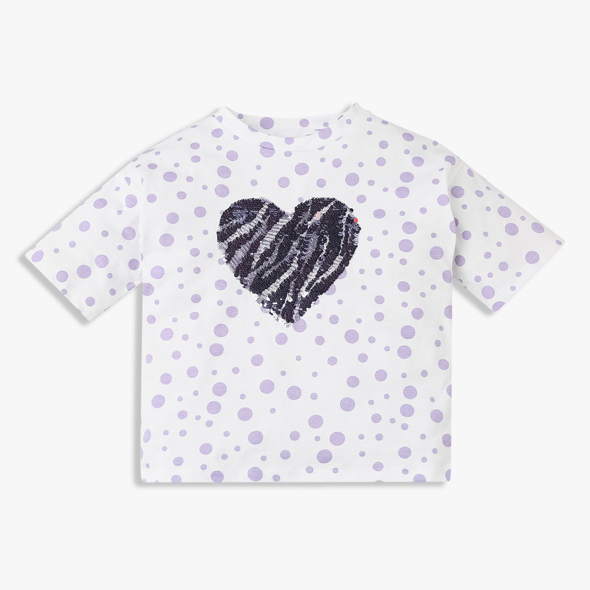 Girls Cotton Tie - Dye Weekend T-Shirt