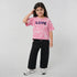 Girls Cotton Tie - Dye Skiddle T-Shirt