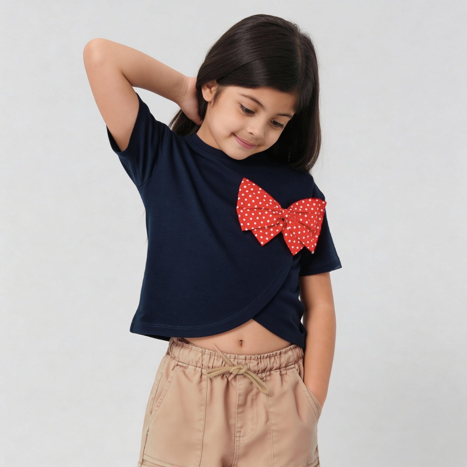 Cotton Embellished Short Sleeve T-Shirt
