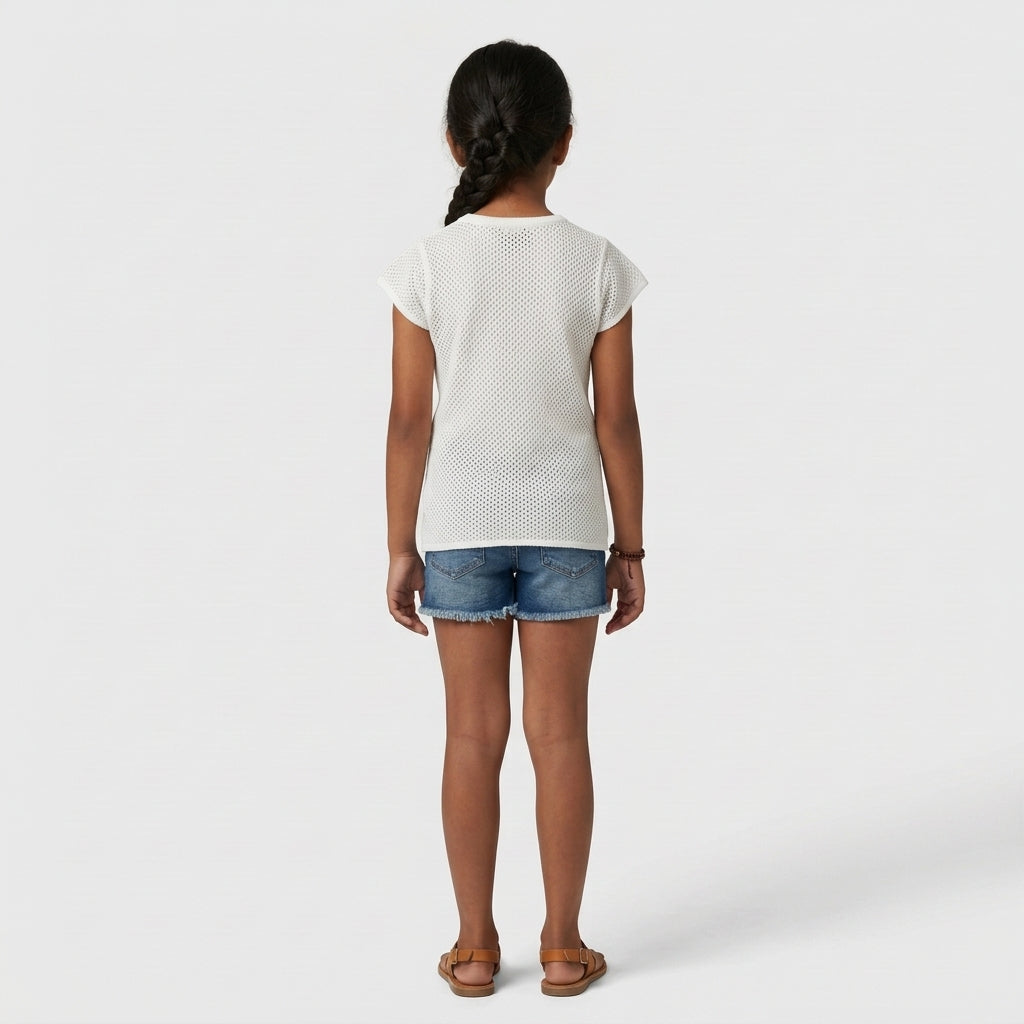 Girls Solid T-Shirt