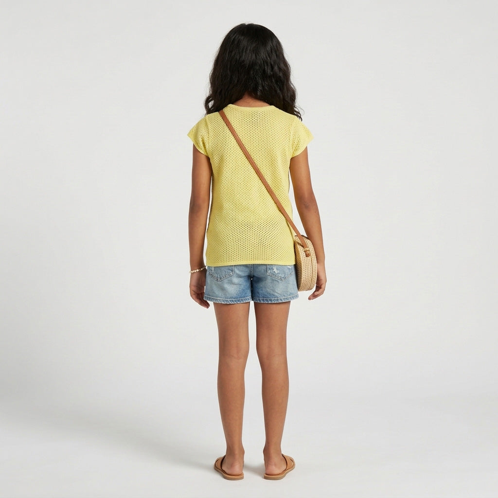 Girls Solid T-Shirt