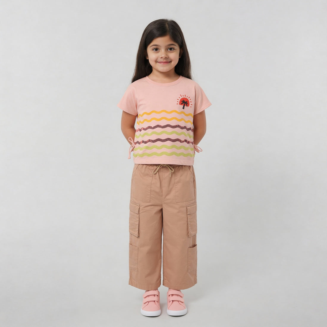 Cotton Embellished Short Sleeve T-Shirt