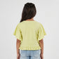 Girls Embellished Crop Length Top