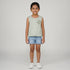 Girls Cotton Boxy Fit T-Shirt