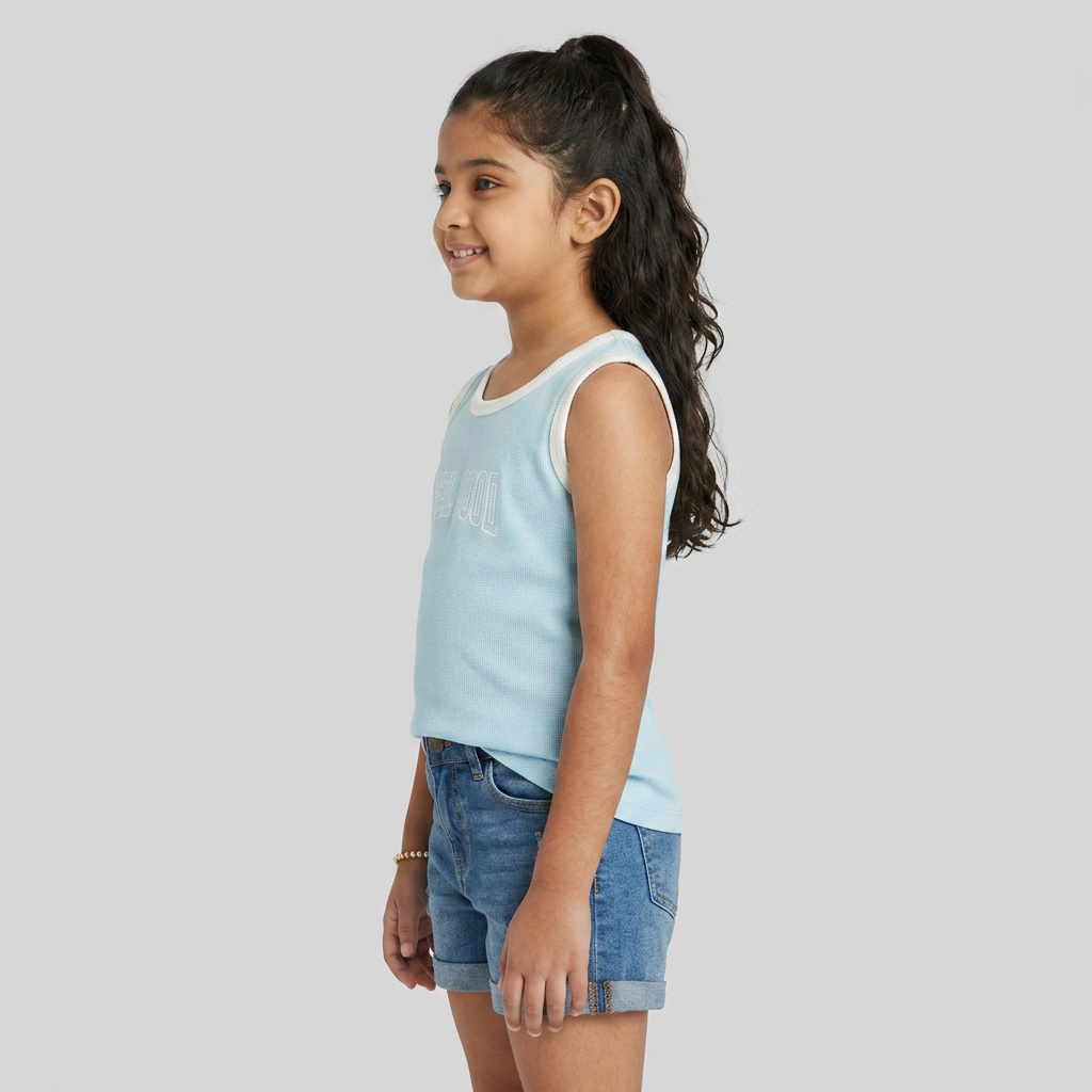 Girls Embroidered T-Shirt