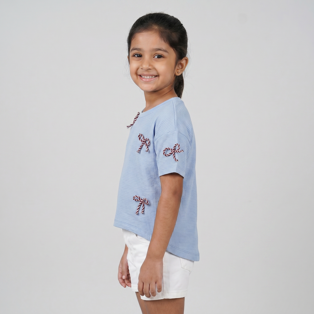 Girls Structured Boxy T-Shirt