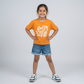 Girls Cotton Embroidered T-Shirt