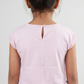 Girls Cotton Embellished Crew Neck T-Shirt