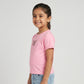 Girls Cotton Crew Neck T-Shirt
