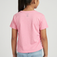 Girls Cotton Crew Neck T-Shirt