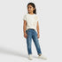 Girls Cotton Crochet T-Shirt