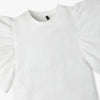 Girls Regular Fit Round Neck Solid Top