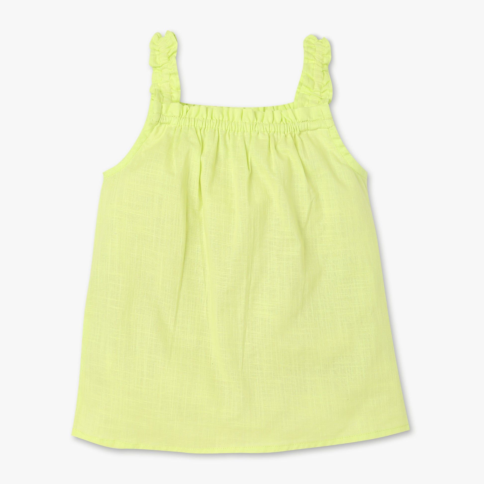 Girls Cotton Fabric Sleeveless Top