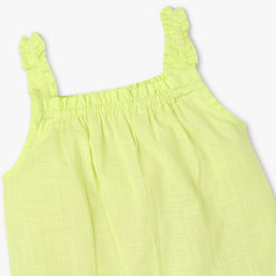 Girls Cotton Fabric Sleeveless Top