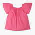 Girls Regular Fit Square Neck Solid Top