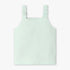 Girls Square Neck Sleeveless Solid Top