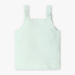 Girls Square Neck Sleeveless Solid Top