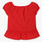 Girls Polyester Structured Top
