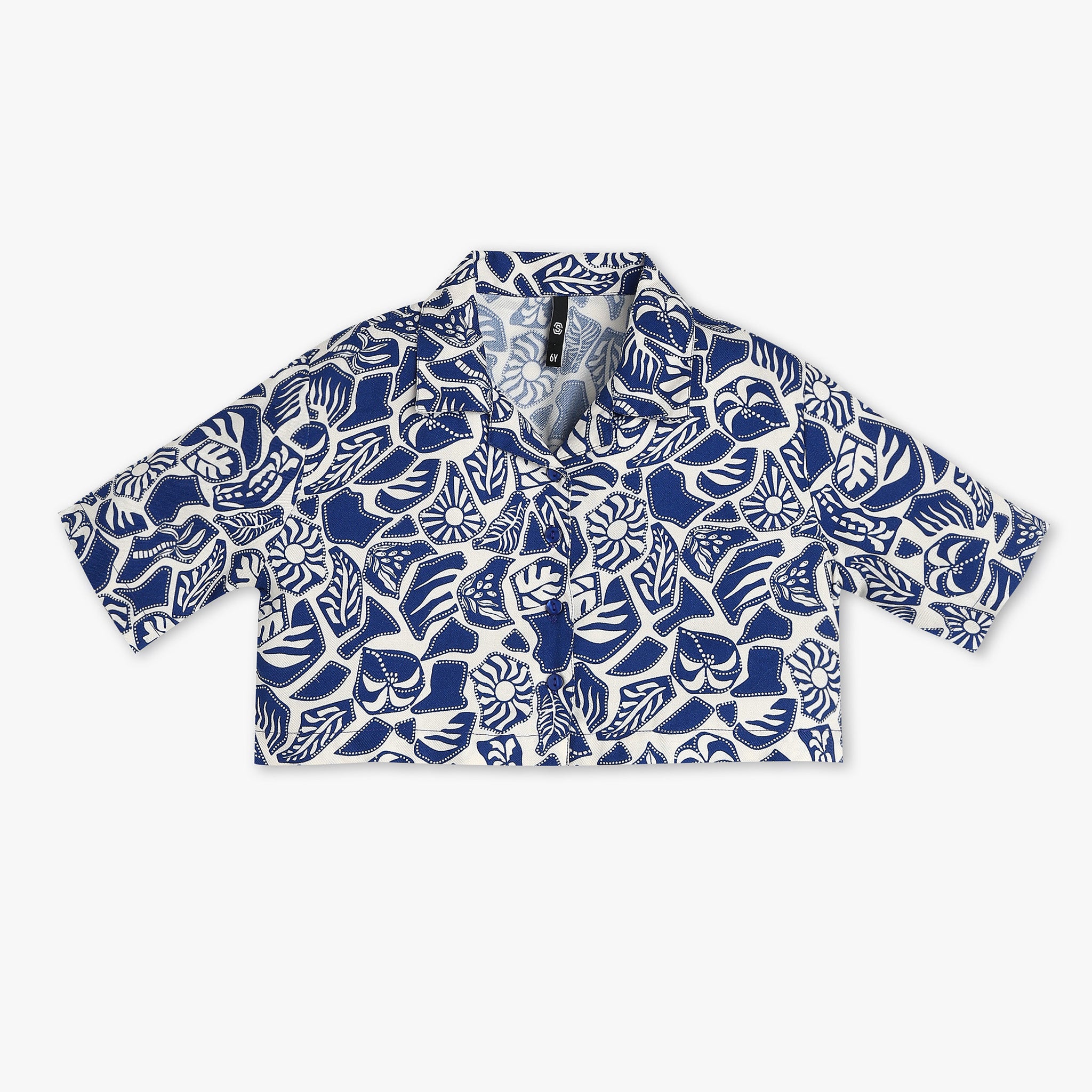 Buy Girls Regular Fit Printed Short Sleeve Top  - Style Union