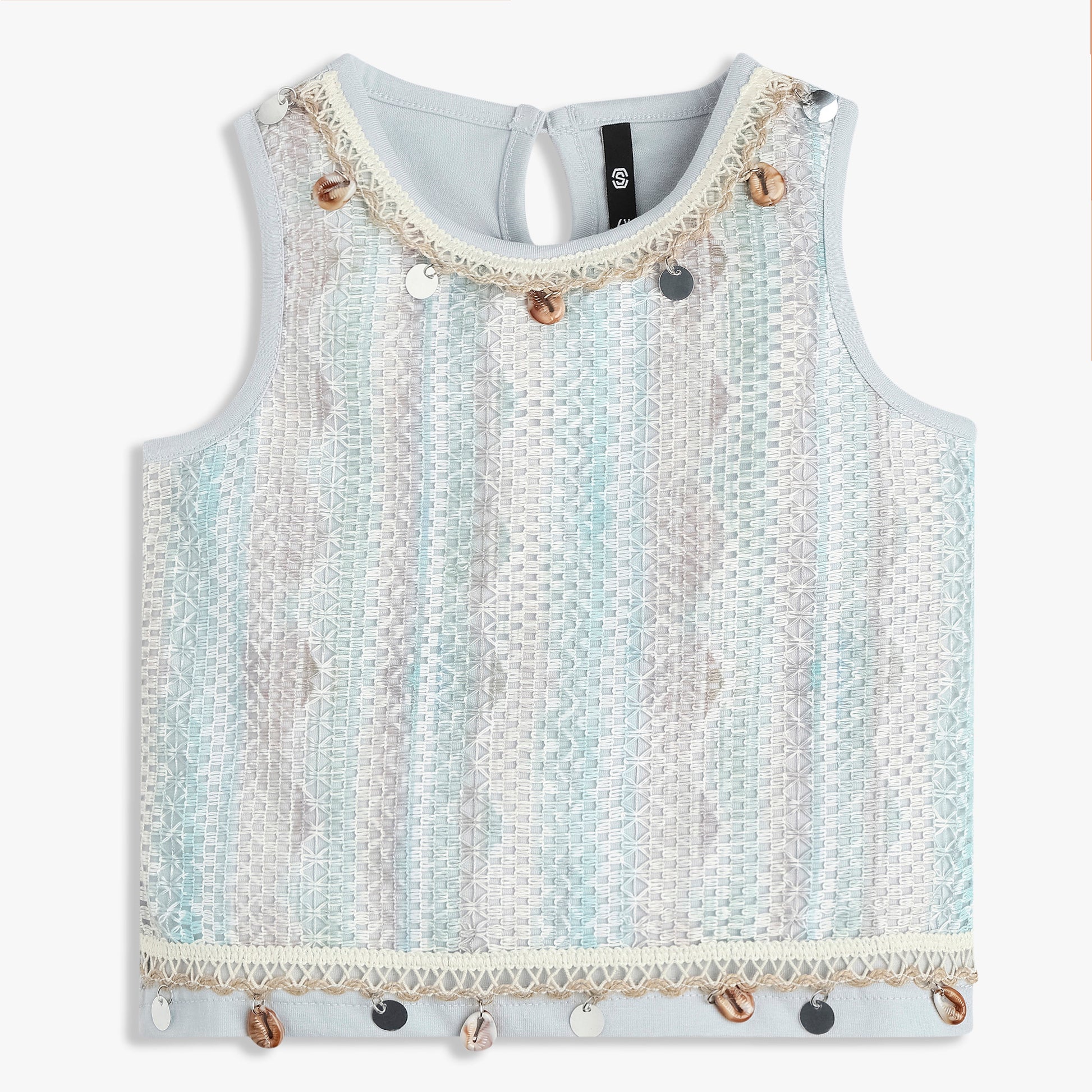 Girls Cotton Textured Top