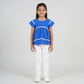 Girls Layared Top With Lace Insert Detail Top