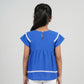 Girls Layared Top With Lace Insert Detail Top