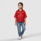 Girls Embellished 3D Rosette Top