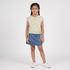 Girls Printed Cropped Tie-Up Top