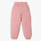 Girls Wide Leg Full Length Solid Mid Rise Trackpants