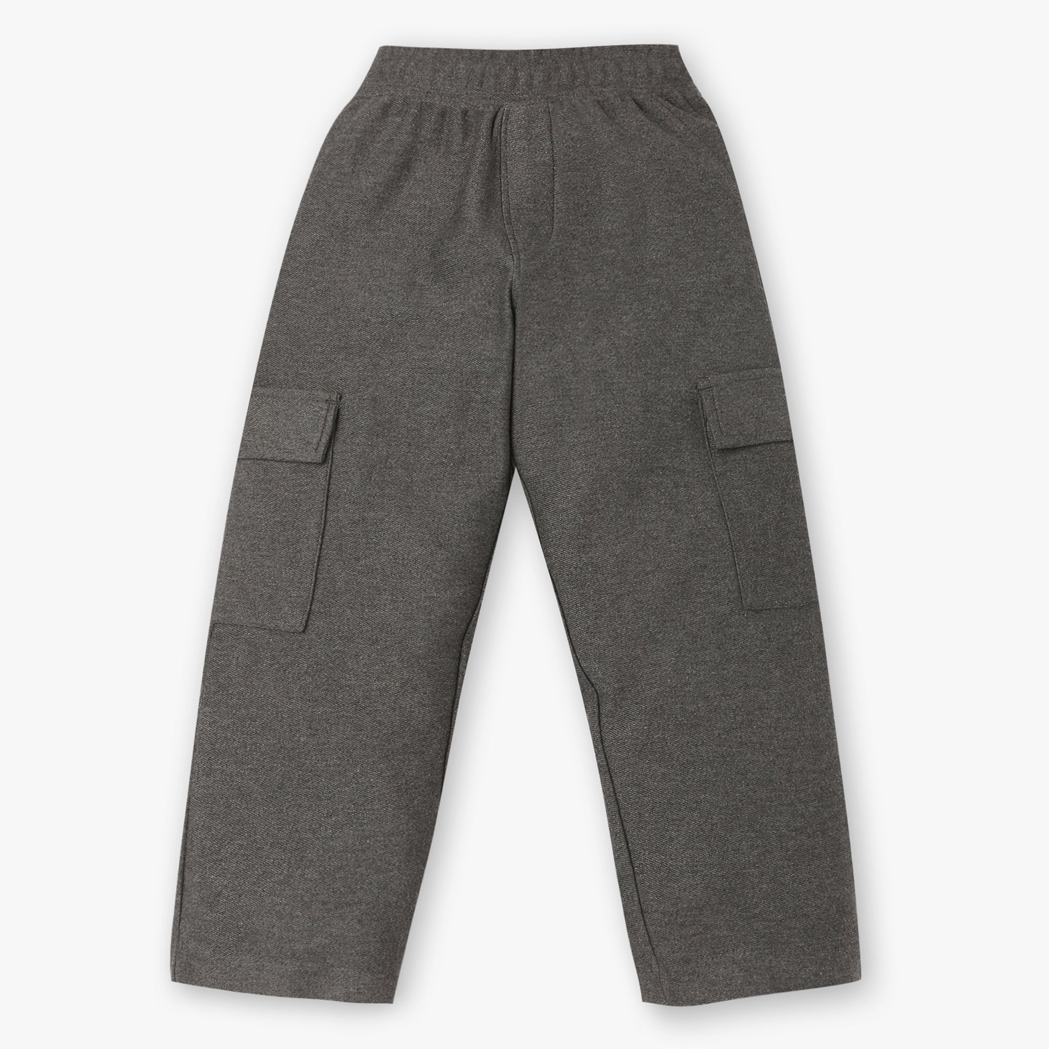 Girls Wide Leg Solid Trackpants