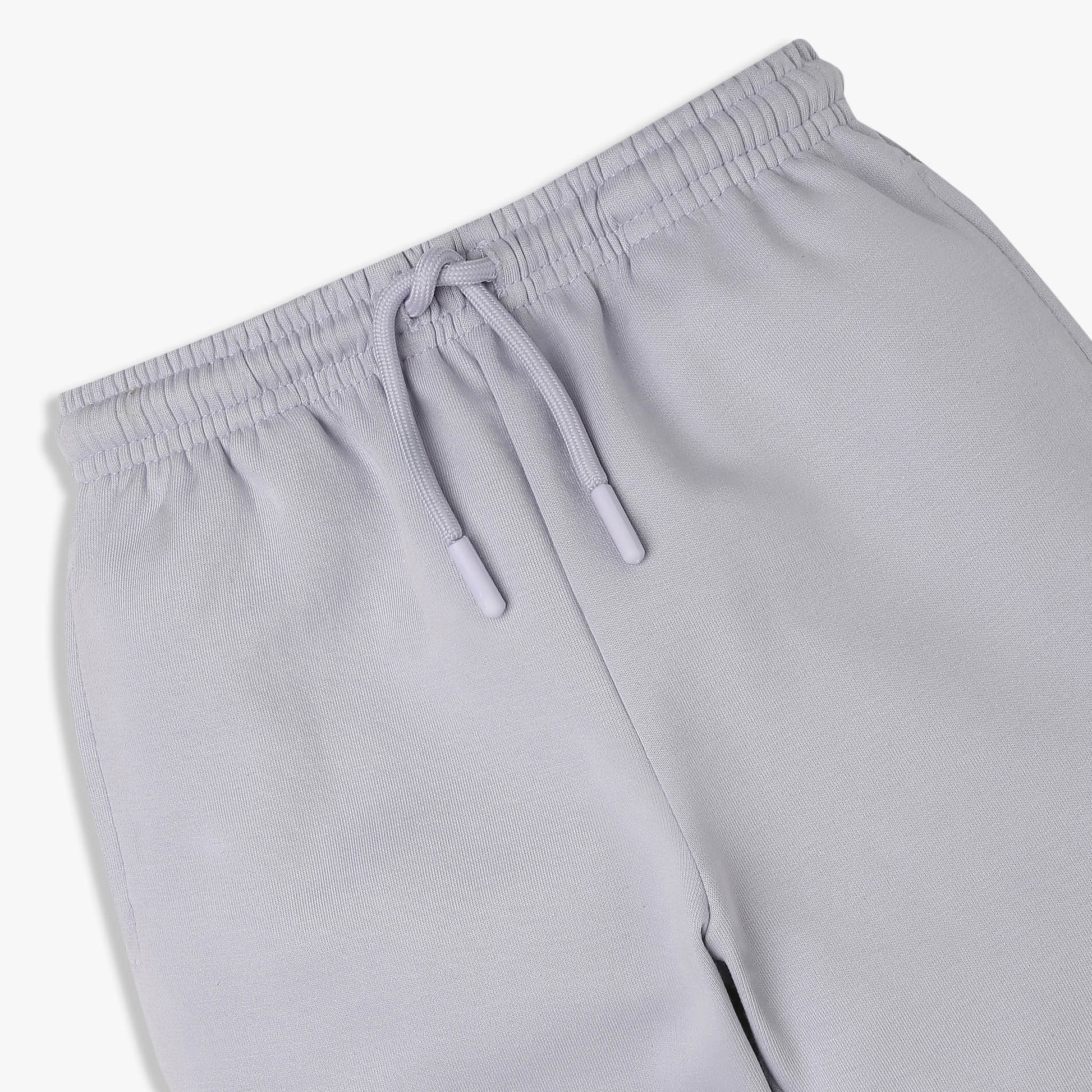 Girls Solid Pop Joggers