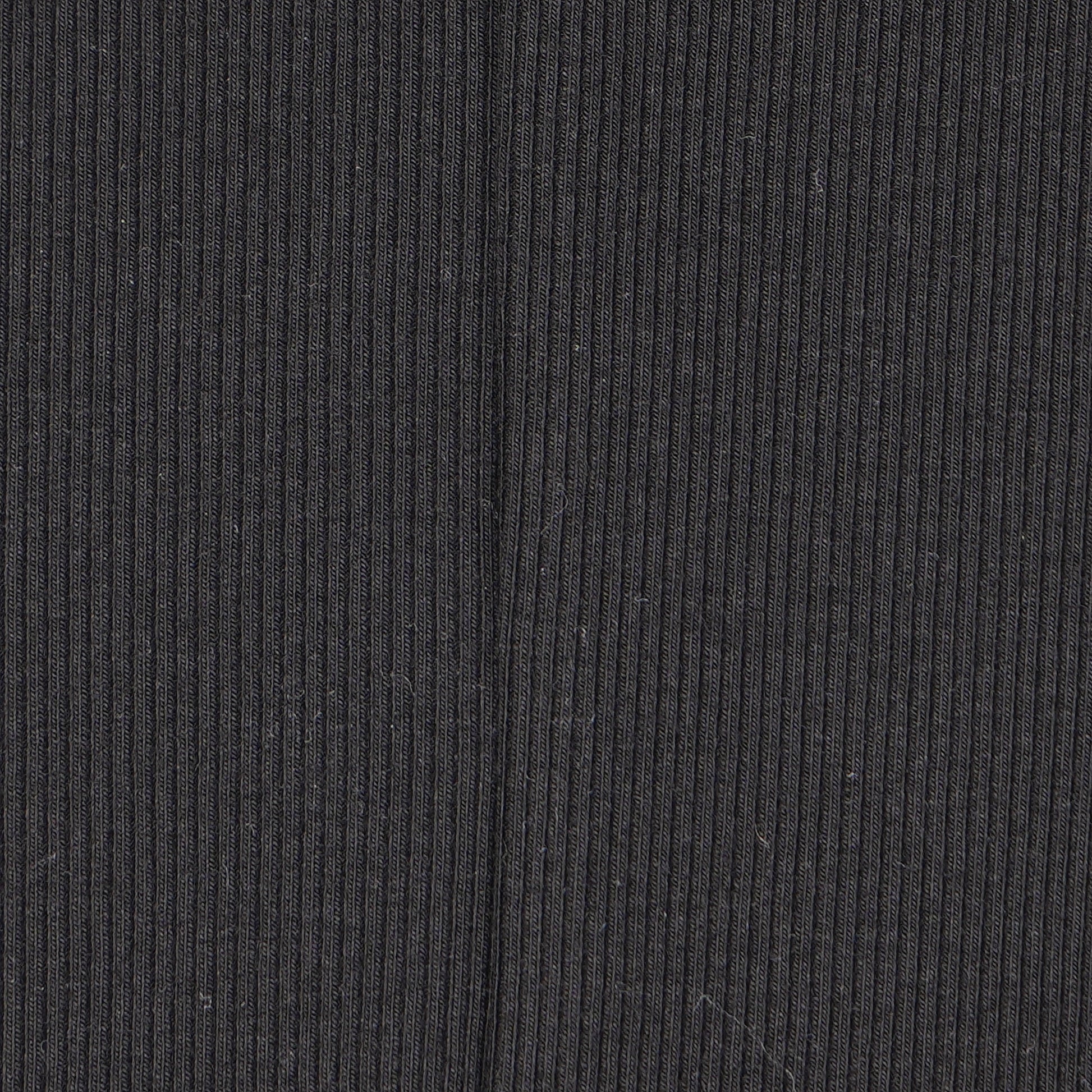 Girls Rib Trackpant With Hem Slit