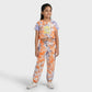 Girls Cotton Tie - Dye Track Pant