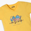 Girls Regular Fit Graphic T-Shirt