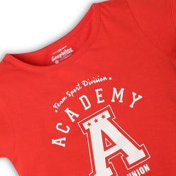 Girls Regular Fit Graphic T-Shirt