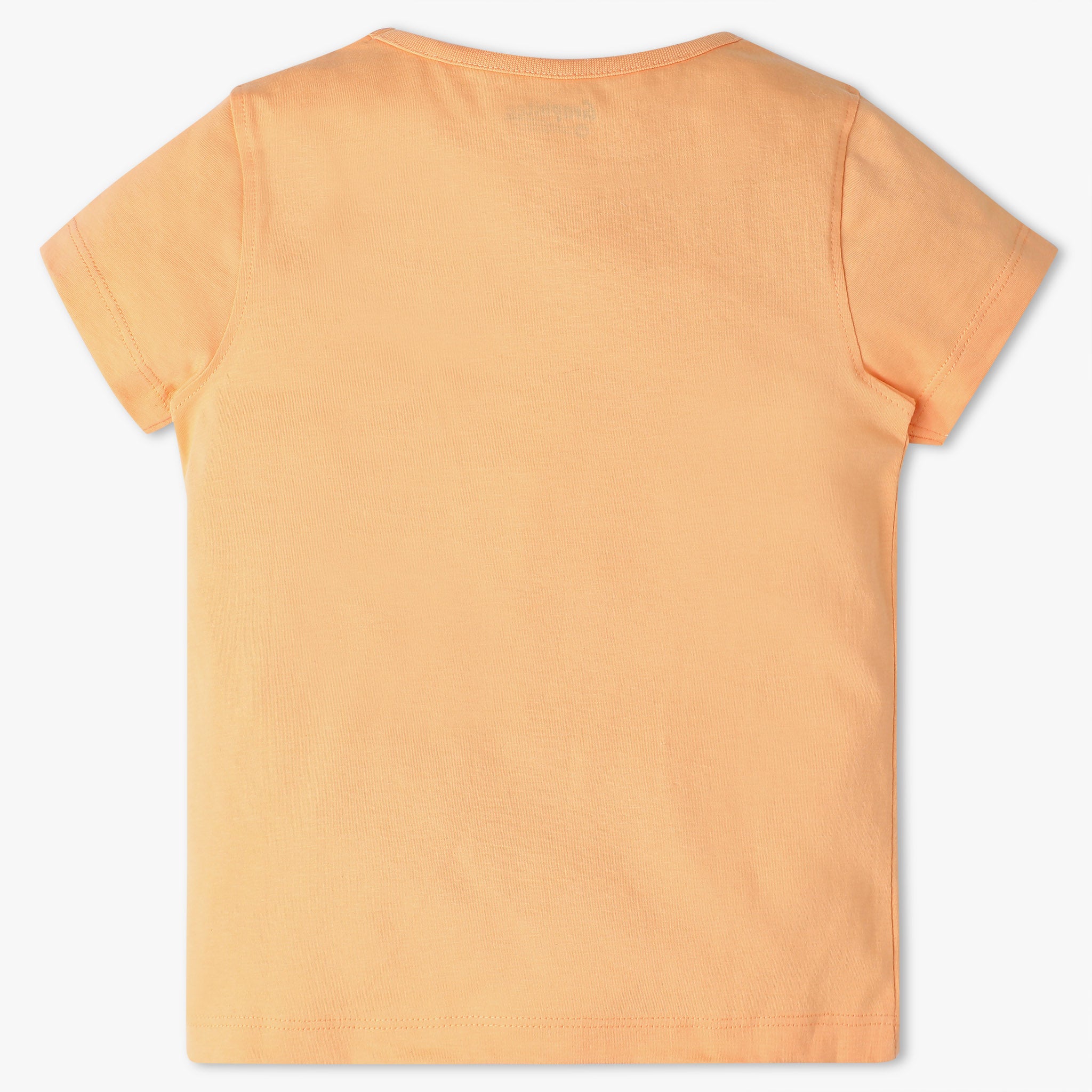 Girls Crew Neck Fun Playtime Graphic T-Shirt