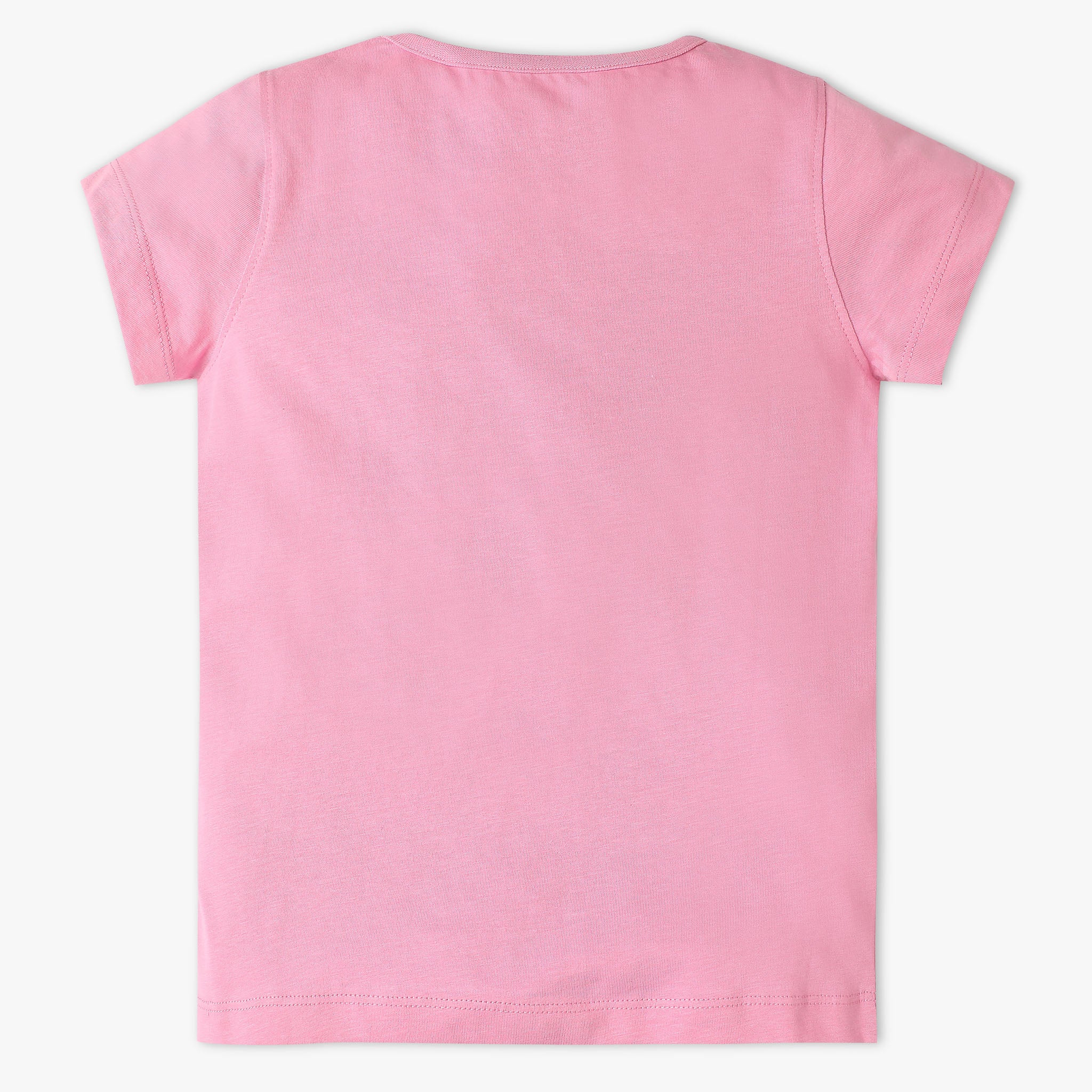 Girls Crew Neck Fun Playtime Graphic T-Shirt