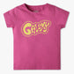 Girls Crew Neck Fun Playtime Graphic T-Shirt
