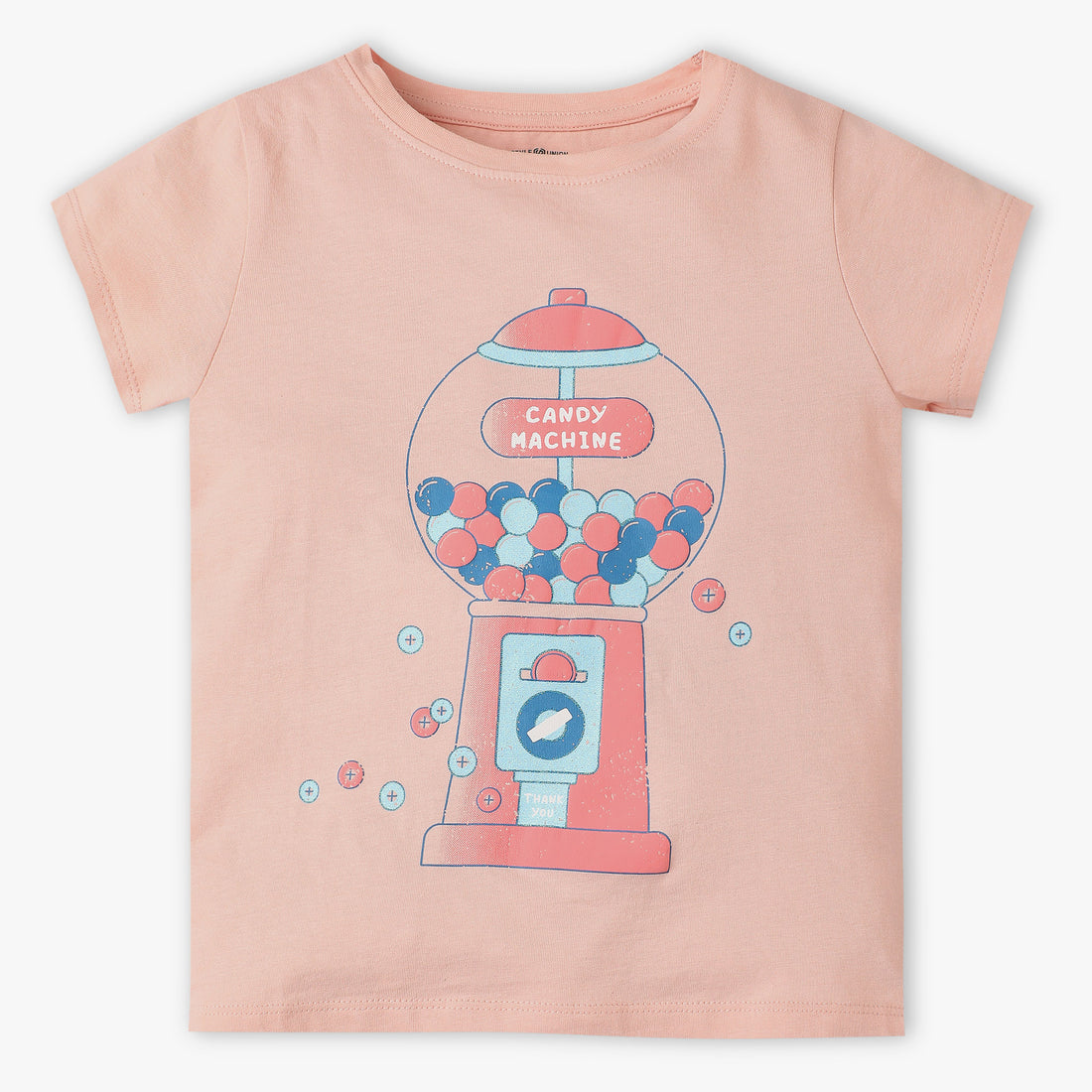 Girls Crew Neck Fun Playtime Graphic T-Shirt