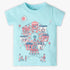 Girls Crew Neck Fun Playtime Graphic T-Shirt