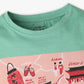 Girls Crew Neck Fun Playtime Graphic T-Shirt