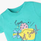Girls Crew Neck Fun Playtime Graphic T-Shirt
