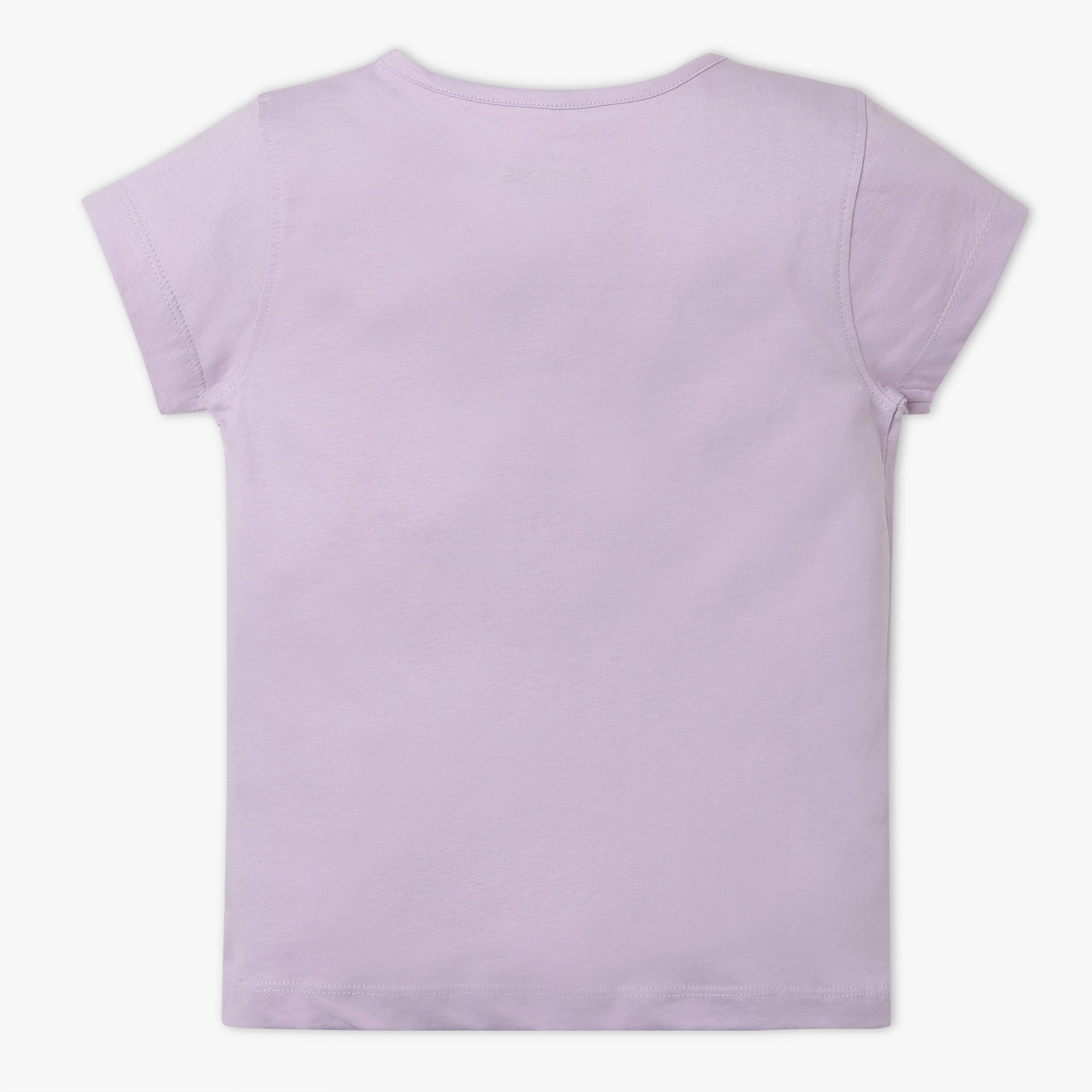 Girls Regular Fit Graphic Crew Neck T-Shirt