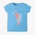 Girls Regular Fit Graphic Crew Neck T-Shirt