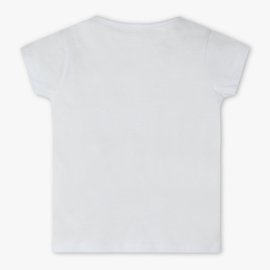 Girls Regular Fit Graphic Crew Neck Short Sleeve T-Shirt