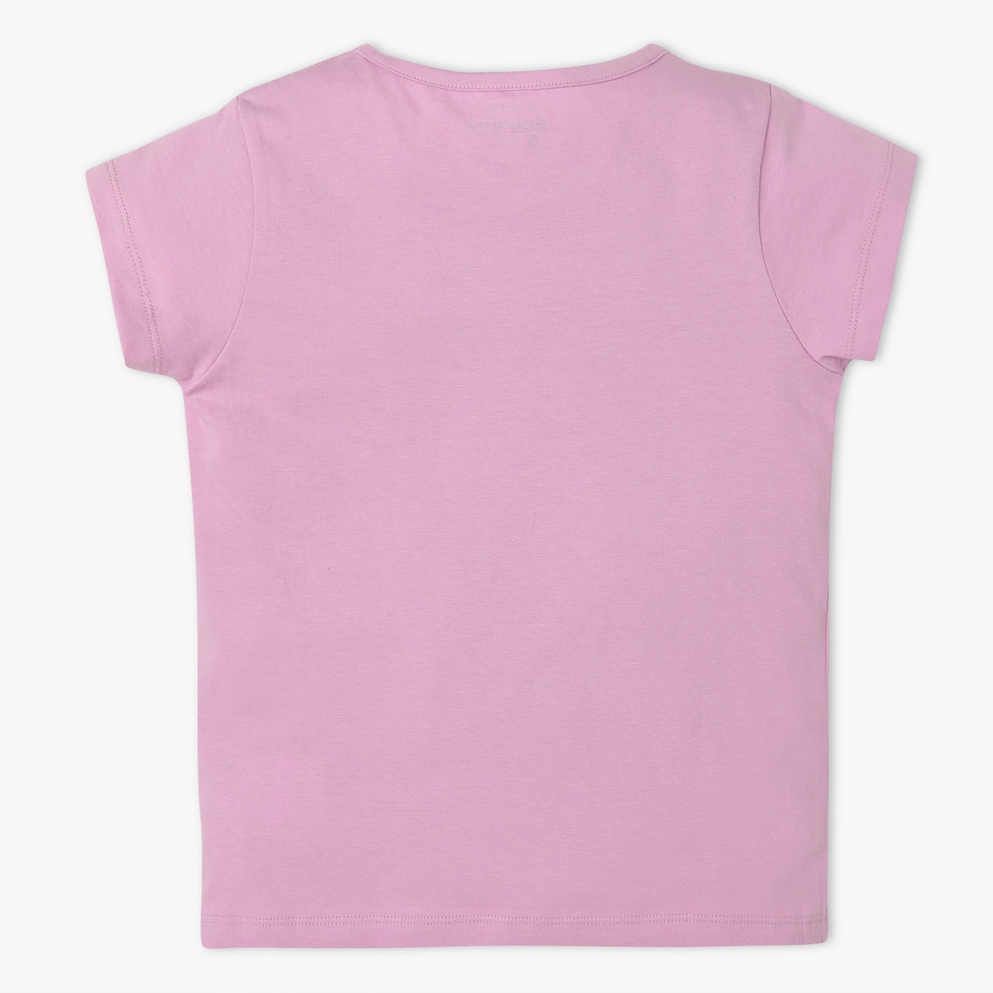 Girls Regular Fit Graphic Crew Neck Short Sleeve T-Shirt