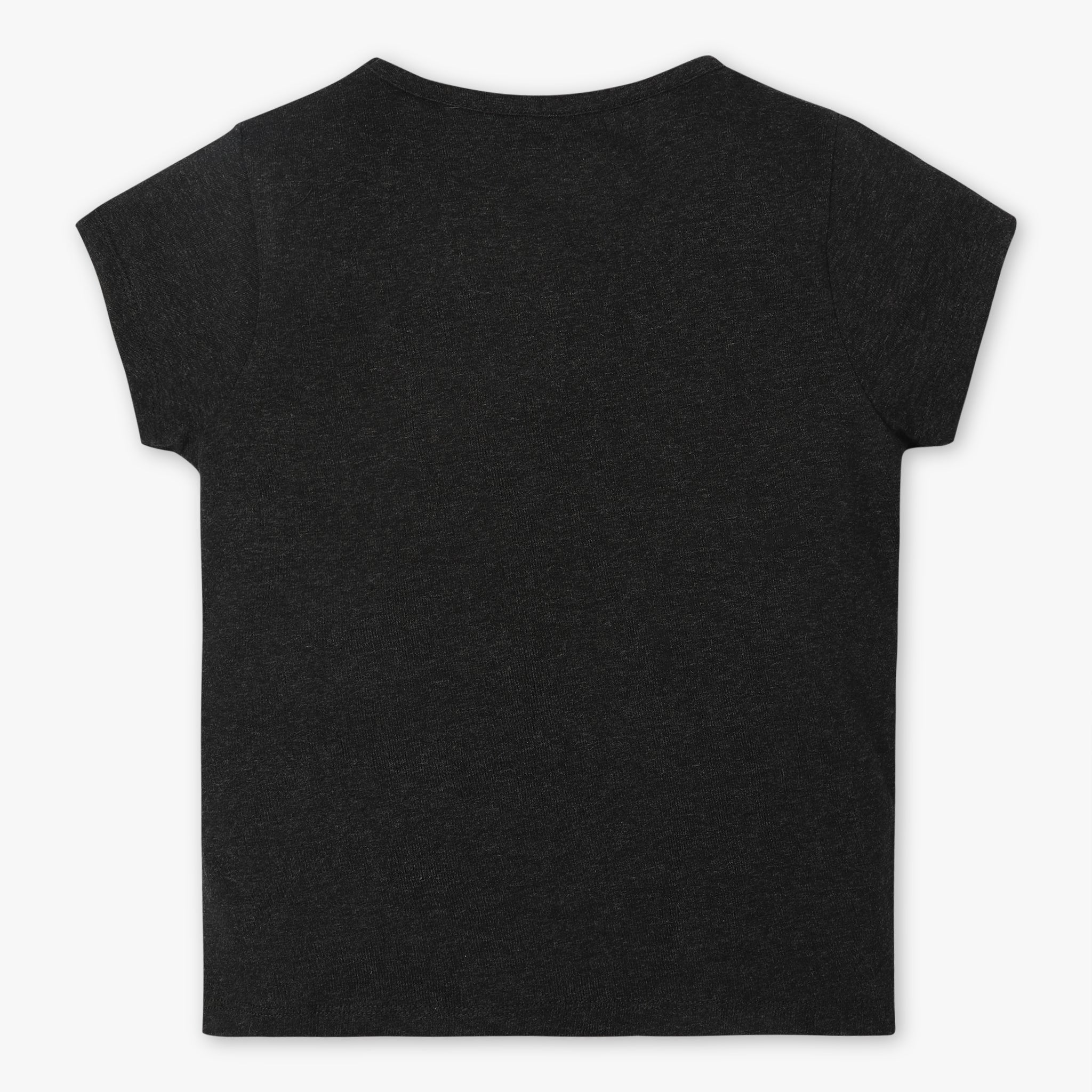 Girls Regular Fit Graphic Crew Neck Short Sleeve T-Shirt