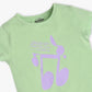 Girls Regular Fit Graphic Crew Neck Short Sleeve T-Shirt