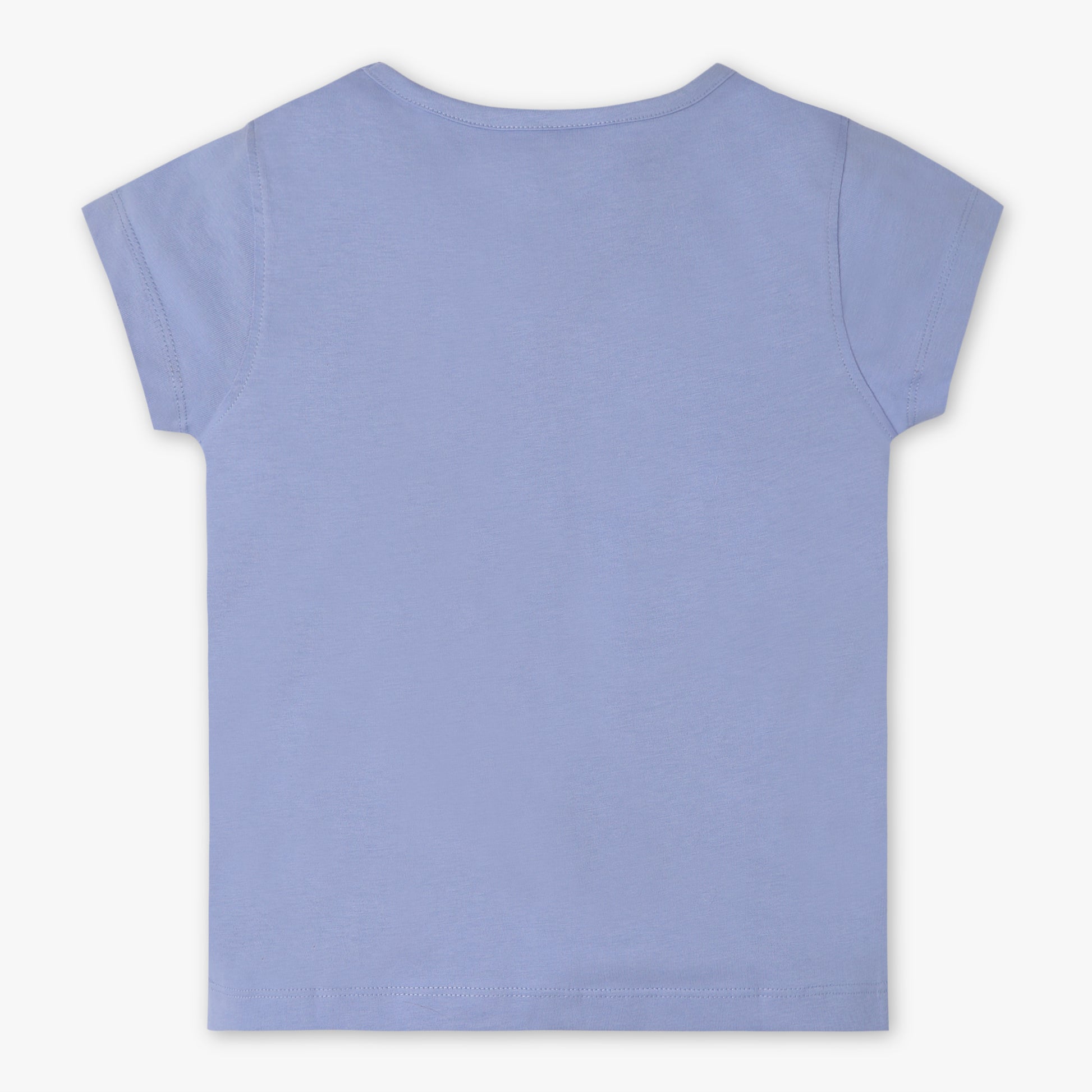 Girls Regular Fit Graphic Crew Neck Short Sleeve T-Shirt