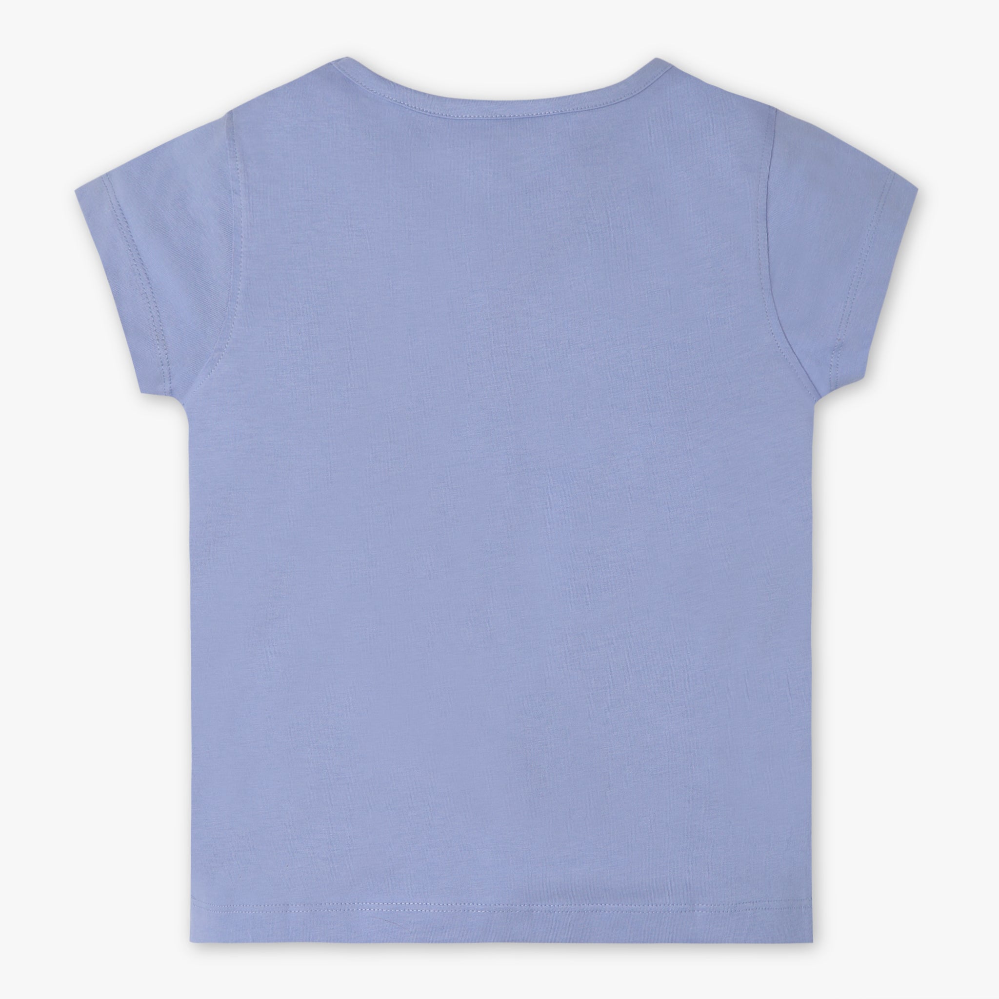 Girls Regular Fit Graphic Crew Neck Short Sleeve T-Shirt